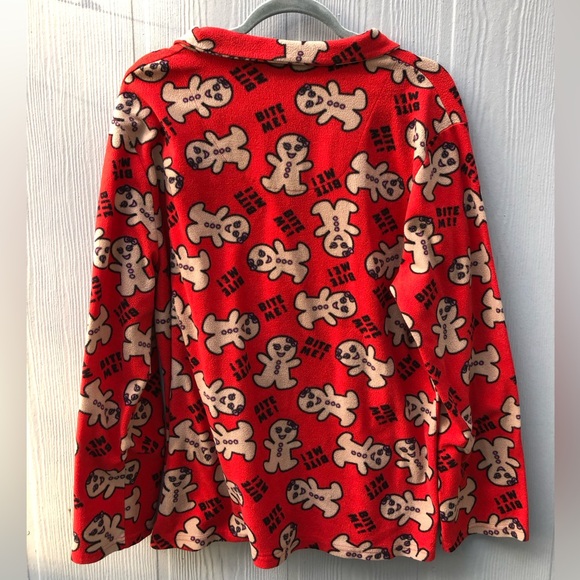 Gingerbread Girl Pajama Top - Picture 2 of 2